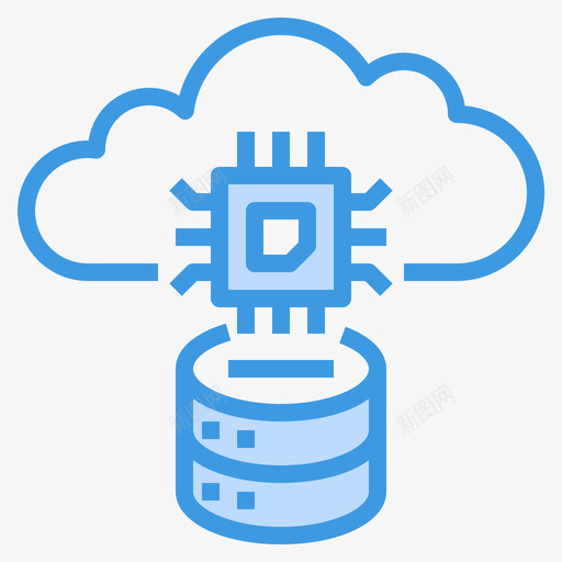 云网络技术27蓝色svg_新图网 https://ixintu.com 网络技术 蓝色