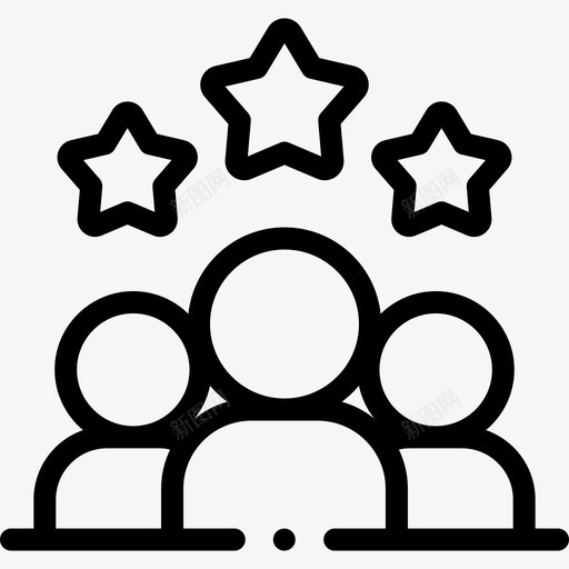 团队合作领导能力56直线型svg_新图网 https://ixintu.com 团队 合作 领导 能力 直线 线型