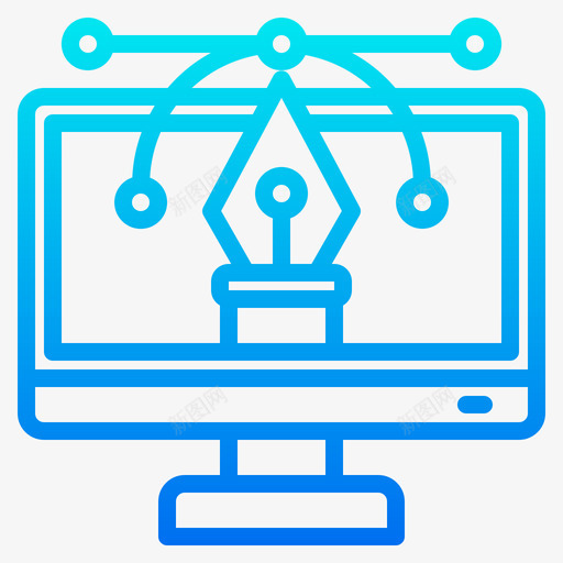 设计计算机应用3梯度svg_新图网 https://ixintu.com 设计 计算机 应用 梯度