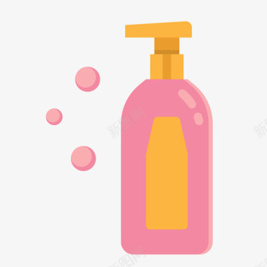 液体肥皂洗衣液54扁平图标