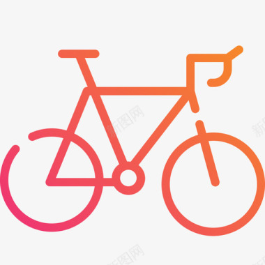 公路自行车自行车配件2直线坡度图标