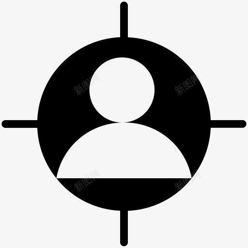 目标十字线焦点svg_新图网 https://ixintu.com 目标 十字 焦点 用户 网页 搜索引擎 优化 字形 风格