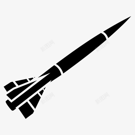 导弹攻击炸弹svg_新图网 https://ixintu.com 导弹 攻击 炸弹 核武器 火箭