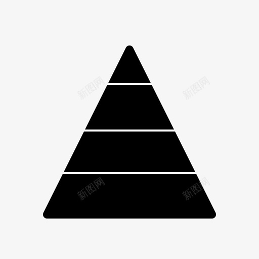 金字塔图层次结构三角形svg_新图网 https://ixintu.com 金字塔 层次 结构 三角形 字形 形图 图表