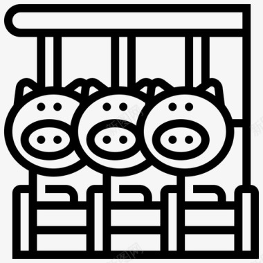 猪养殖103头直系图标