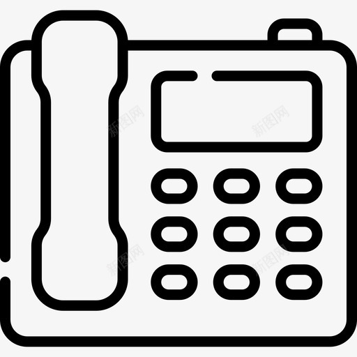 电话广告16线性svg_新图网 https://ixintu.com 电话 广告 线性