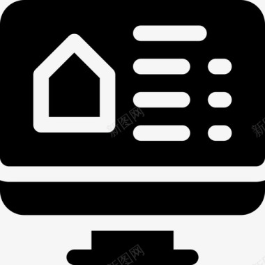 计算机smarthome25已填充图标