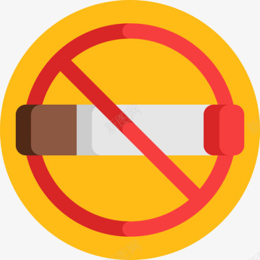 禁止吸烟航空55公寓图标