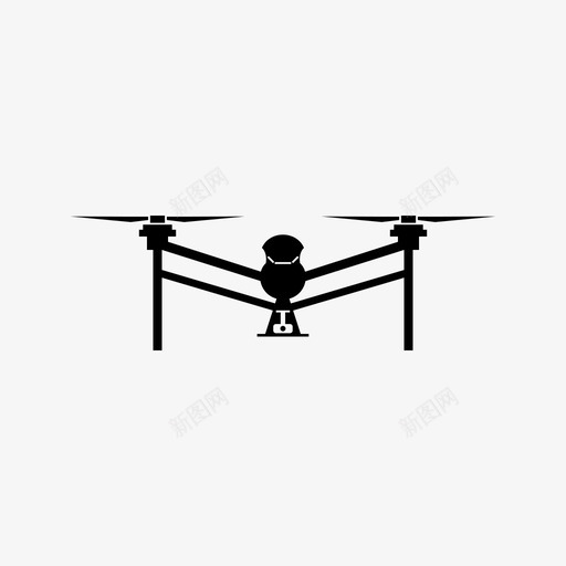 无人机设备电子svg_新图网 https://ixintu.com 无人机 设备 电子 纳米 图标