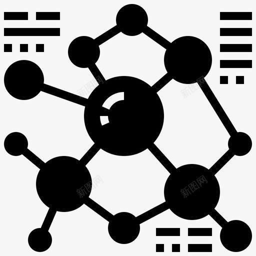 分子结构生物化学29字形svg_新图网 https://ixintu.com 分子结构 生物化学 字形