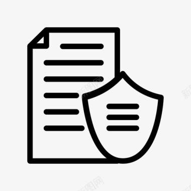 安全表文档文件图标