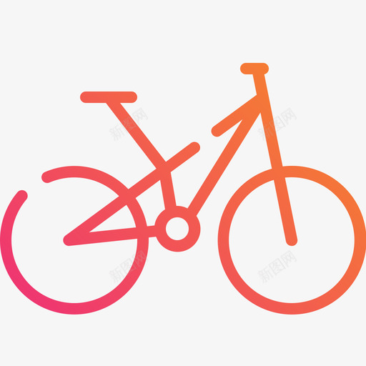 山地车自行车配件2直线坡度svg_新图网 https://ixintu.com 山地 自行车 配件 直线 坡度