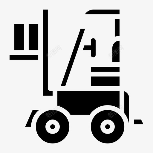 叉车超市106字形svg_新图网 https://ixintu.com 叉车 超市 字形