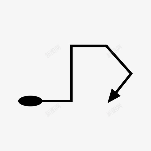箭头方向射击svg_新图网 https://ixintu.com 箭头 方向 射击 转身 箭弓