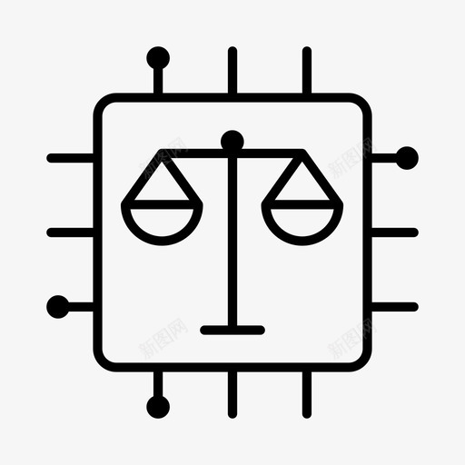 人工智能伦理人工智能公平svg_新图网 https://ixintu.com 人工智能 伦理 公平 正义 法律 本质