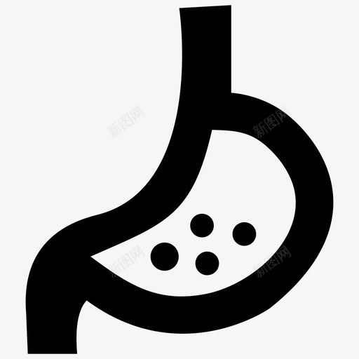 胃身体疾病svg_新图网 https://ixintu.com 身体 疾病 健康 医疗 胃痛