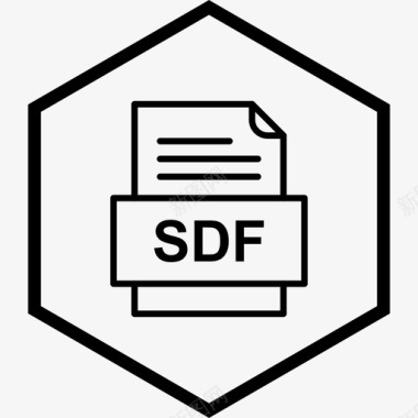 sdf文件文件文件类型格式图标