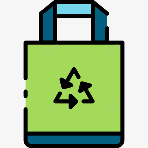 回收袋清洁134线性颜色svg_新图网 https://ixintu.com 回收 清洁 线性 颜色