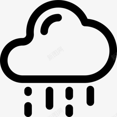 雨春天130直线图标