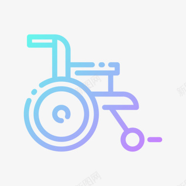 轮椅理疗28梯度图标