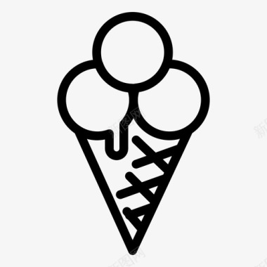 冰淇淋冰淇淋图片图标