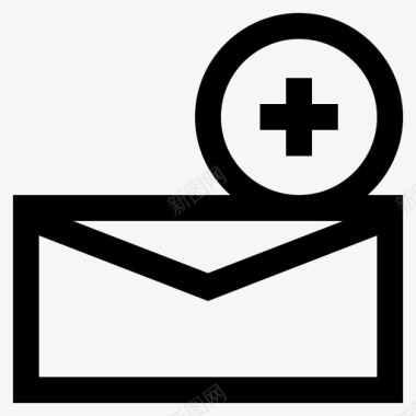 电子邮件添加业务文档图标