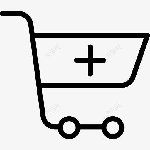 添加拉杆箱市场在线商店svg_新图网 https://ixintu.com 添加 拉杆箱 市场 在线 商店 超市