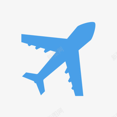 旅游主题_飞机图标