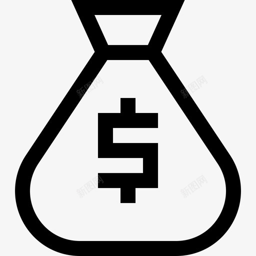 钱袋钞票126直系svg_新图网 https://ixintu.com 钱袋 钞票 直系