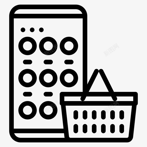 网上购物超市105概述svg_新图网 https://ixintu.com 网上购物 超市 概述