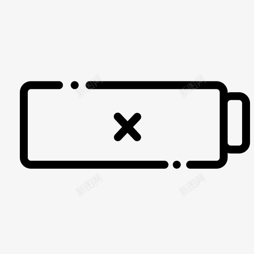 空白电池充电uiux收集集svg_新图网 https://ixintu.com 空白 电池 充电 ui-ux 收集 集集