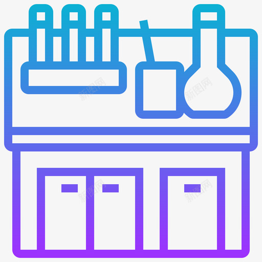 实验室生物化学23梯度svg_新图网 https://ixintu.com 实验室 生物化学 梯度