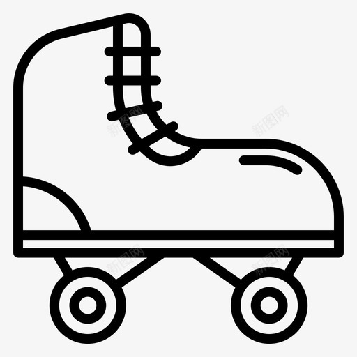 溜冰鞋运动设备33直线型svg_新图网 https://ixintu.com 溜冰鞋 运动 设备 直线 线型