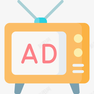 电视广告15平面图标