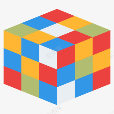 鲁比克斯立方体活动9平面图标