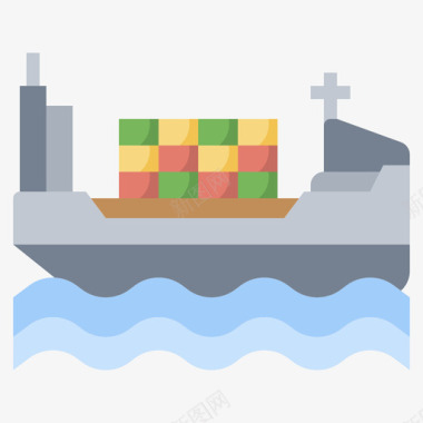 货船39号水手扁平图标