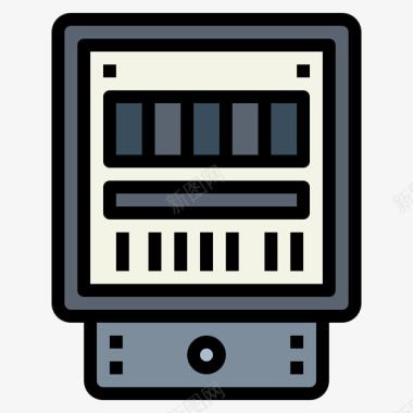 电表电工19线颜色图标