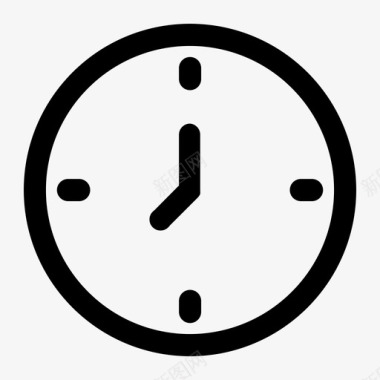 钟家具时间图标