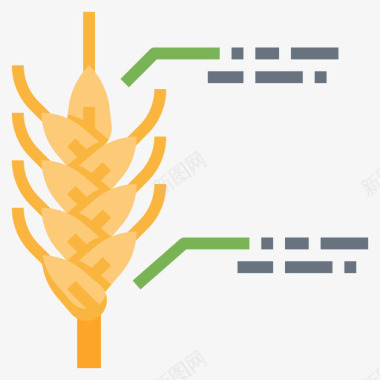 小麦智能农场71平坦图标