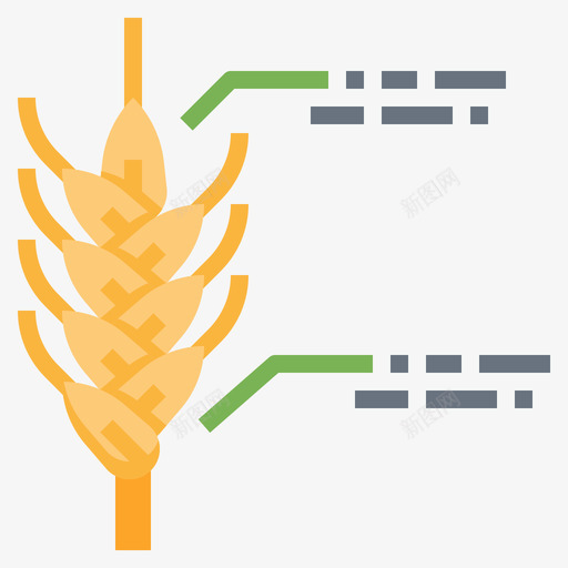 小麦智能农场71平坦svg_新图网 https://ixintu.com 小麦 智能 农场 平坦