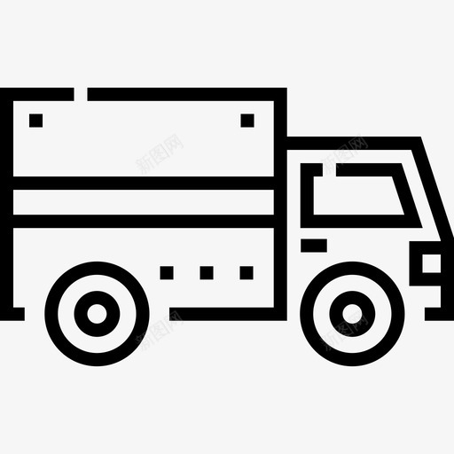 货运卡车业务472直线型svg_新图网 https://ixintu.com 货运 卡车 业务 直线 线型