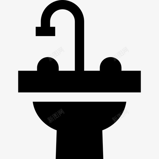 水槽浴室68装满水svg_新图网 https://ixintu.com 水槽 浴室 装满