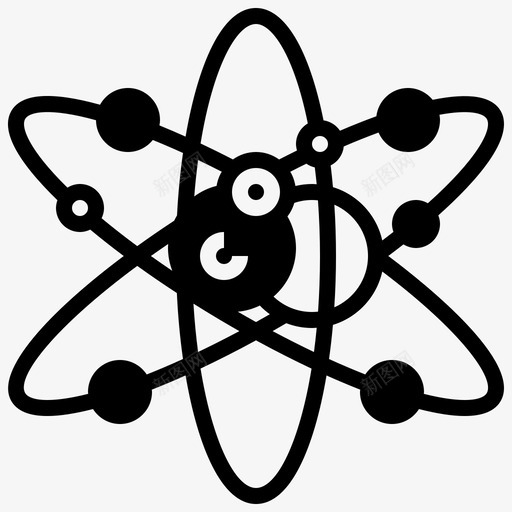 原子生物化学21字形svg_新图网 https://ixintu.com 原子 生物化学 字形