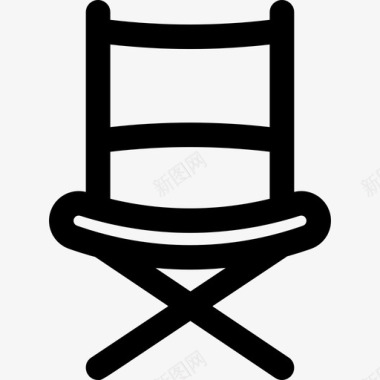 椅子电影15直线图标