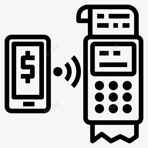 智能手机金融186线性svg_新图网 https://ixintu.com 智能 手机 金融 线性