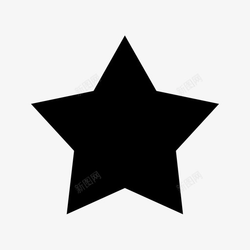 星星最爱五svg_新图网 https://ixintu.com 星星 最爱 速率 形状 多媒体 收藏 图标