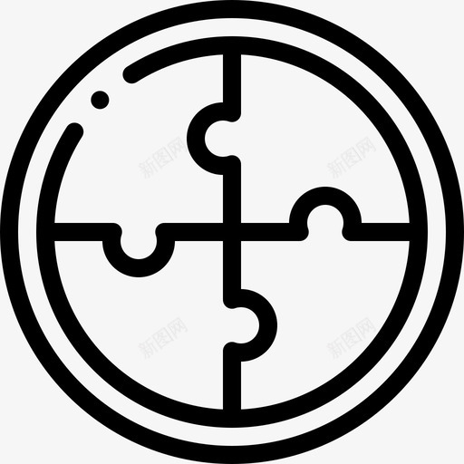 拼图种族主义1直系svg_新图网 https://ixintu.com 拼图 种族主义 直系