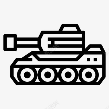 坦克士兵5直线型图标
