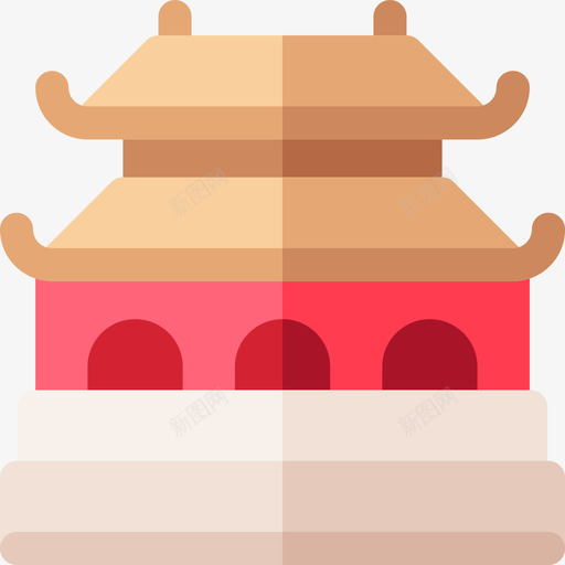 紫禁城地标古迹24座平地svg_新图网 https://ixintu.com 紫禁城 地标 古迹 24座 平地