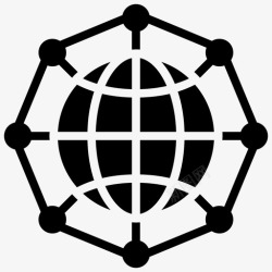 全球网全球网络通信全球链全球通信高清图片